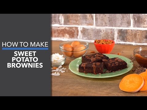 How to Make Sweet Potato Brownies