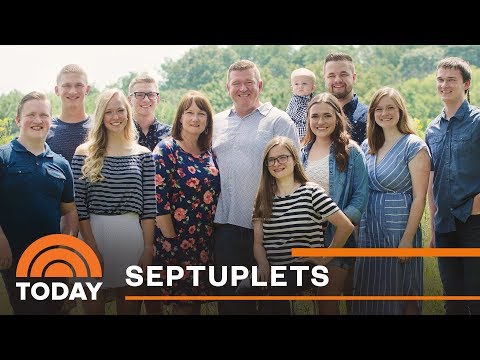 First Set Of Septuplets Turn 18: Catching Up With The McCaughey Family | TODAY