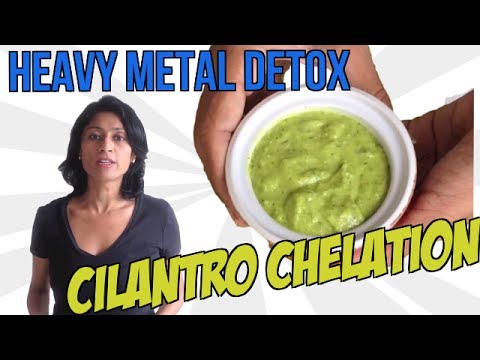 Cilantro Chelation - Cilantro chelation for heavy metal detox