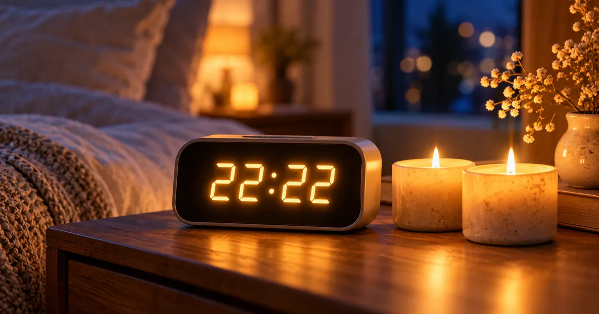 22:22 בשעון, מספר מלאך 2222