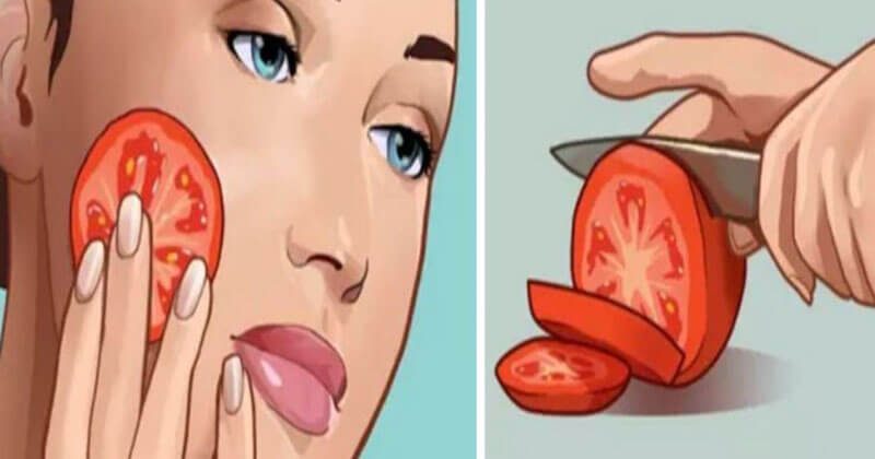 זה מה שיקרה לעור הפנים שלכם אם תמרחו עגבניה 🍅