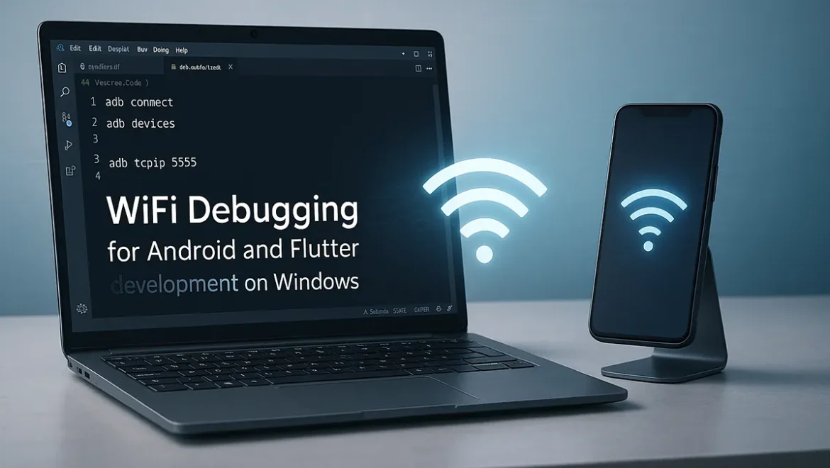 מדריך WiFi Debugging על Windows - פיתוח אנדרואיד בלי כבל USB