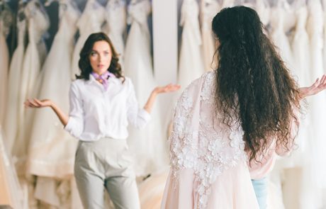 מה אומר עלייך הבד של שמלת החתונה שלך?